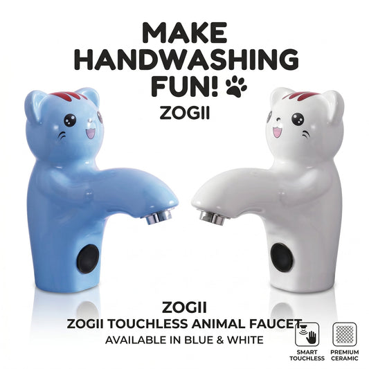 Cute Cat Touchless Sensor Faucet – Make Handwashing Fun for Kids!